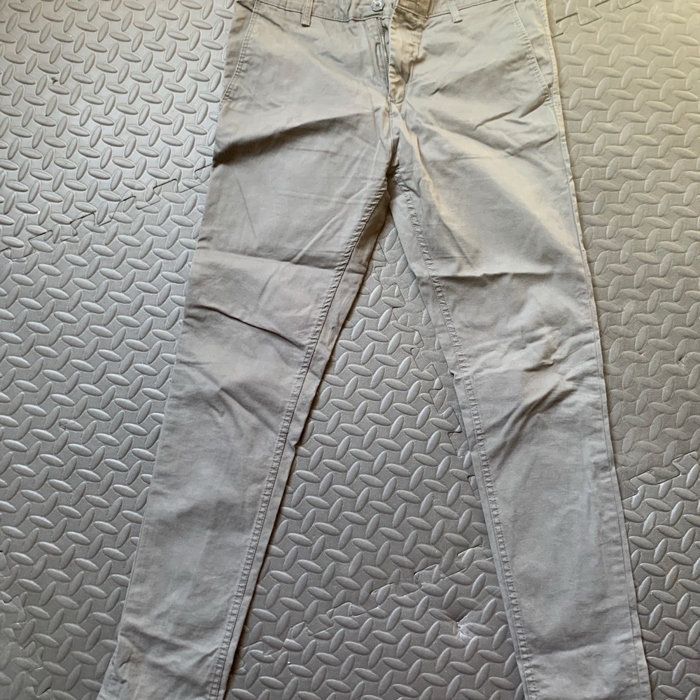Zara Men's Light Gray Chinos